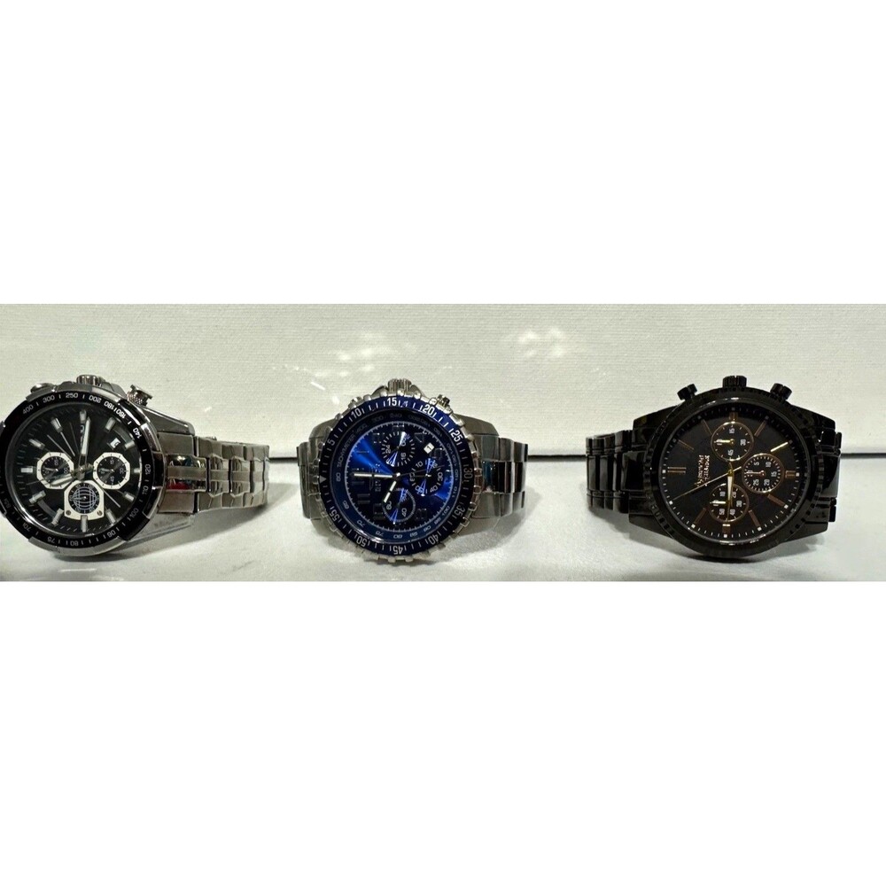 Watch lot of 3 Invicta/AMexchange/CRRJU